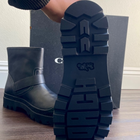 Black Coach Boots - Picture 3 of 6